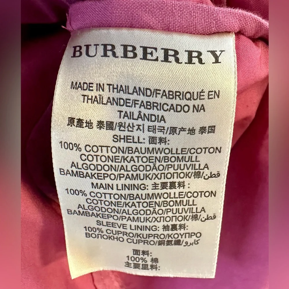 Burberry Brit Women’s Trench Coat-New With Tags! - Picture 10 of 16